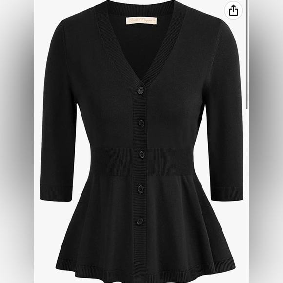 Sweaters - Black plus size cardigan brand new